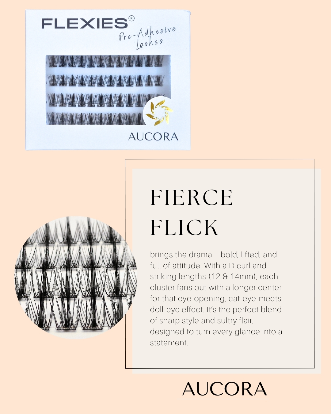 Flexie Lashes - Fierce Flick