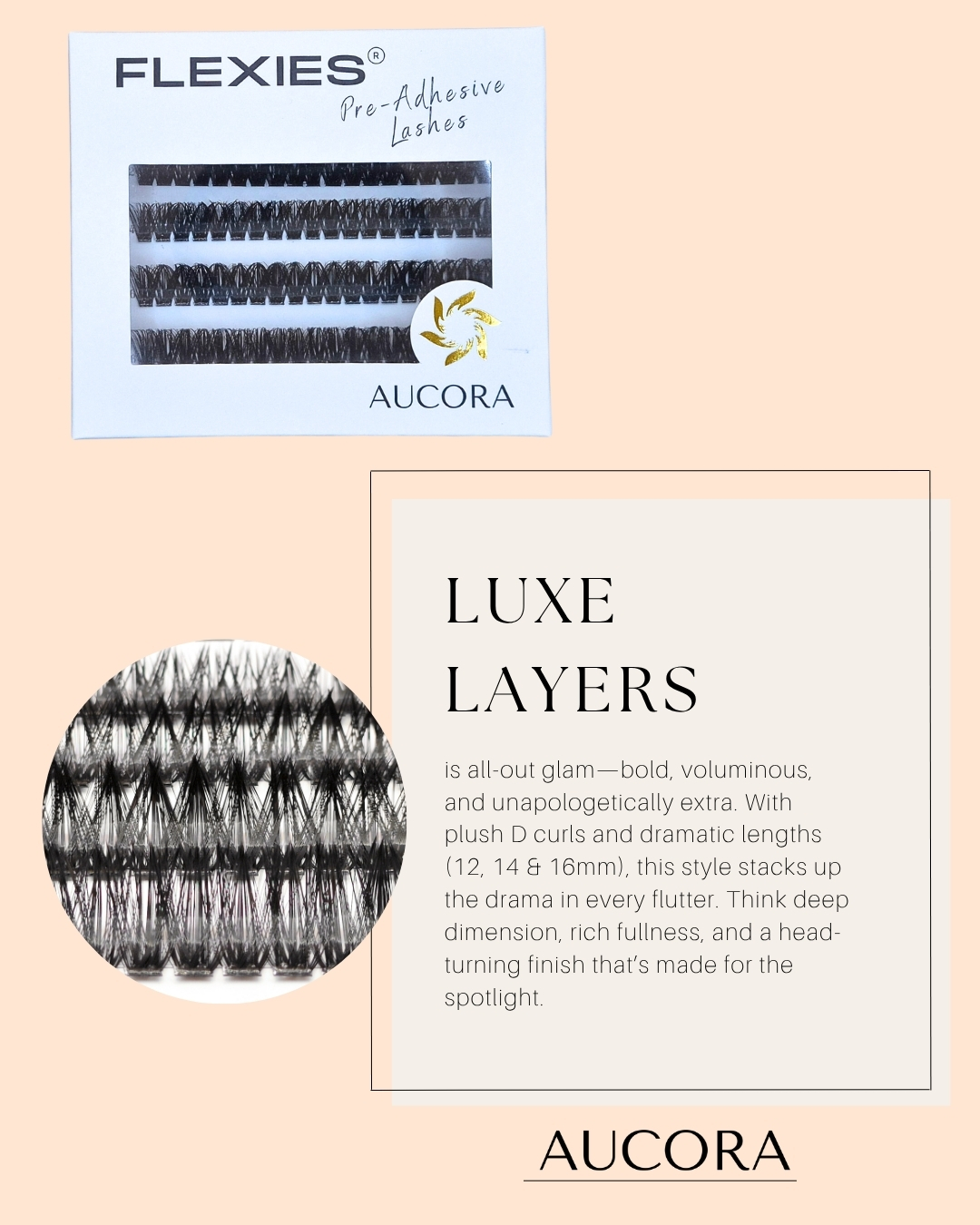 Flexie Lashes - Luxe Layers